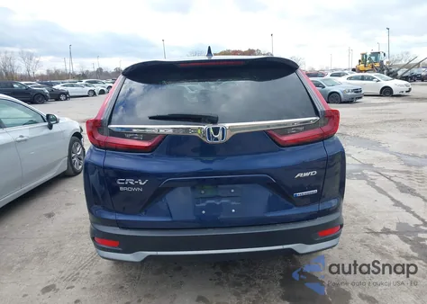2021 Honda Cr-V Hybrid Ex-L из США, поврежденный, VIN 7FART6H85ME030120
